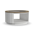 Melody Round Coffee Table with Casters - Indoor