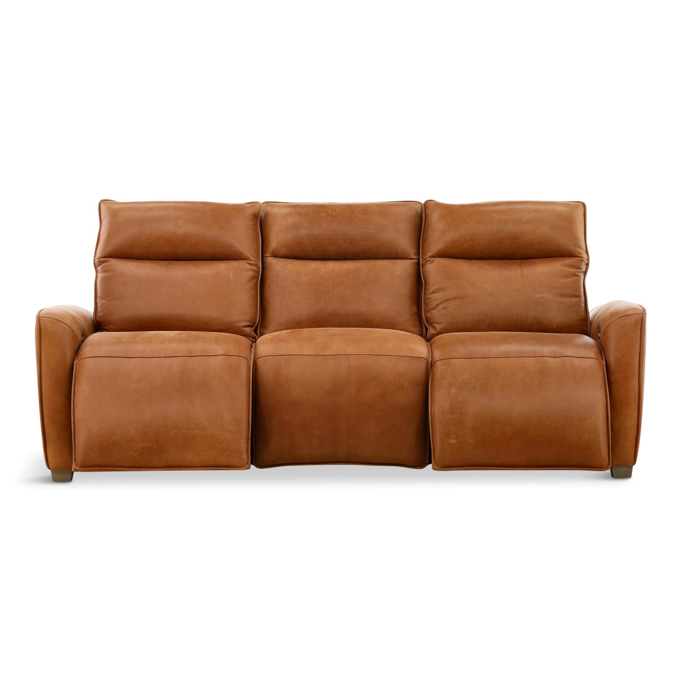 Sorrento Leather Power Sofa