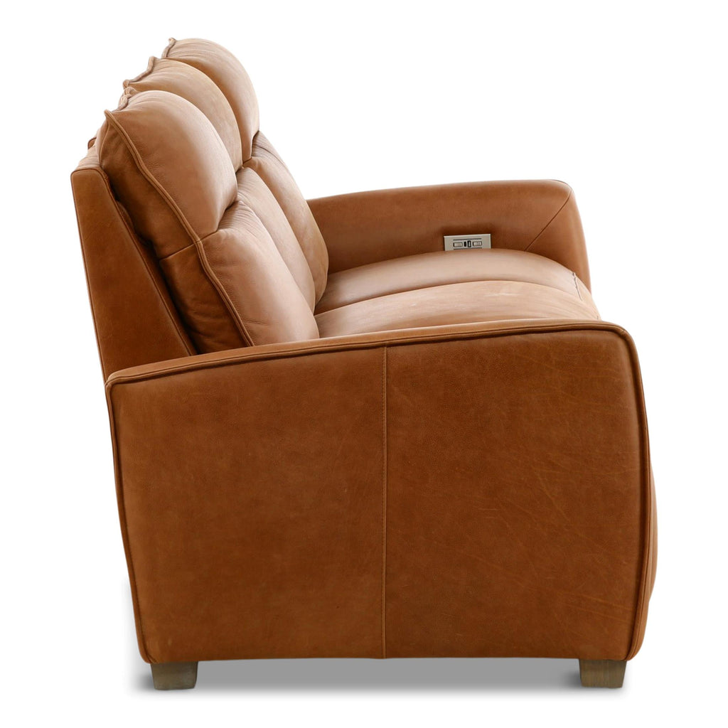 Sorrento Leather Power Sofa